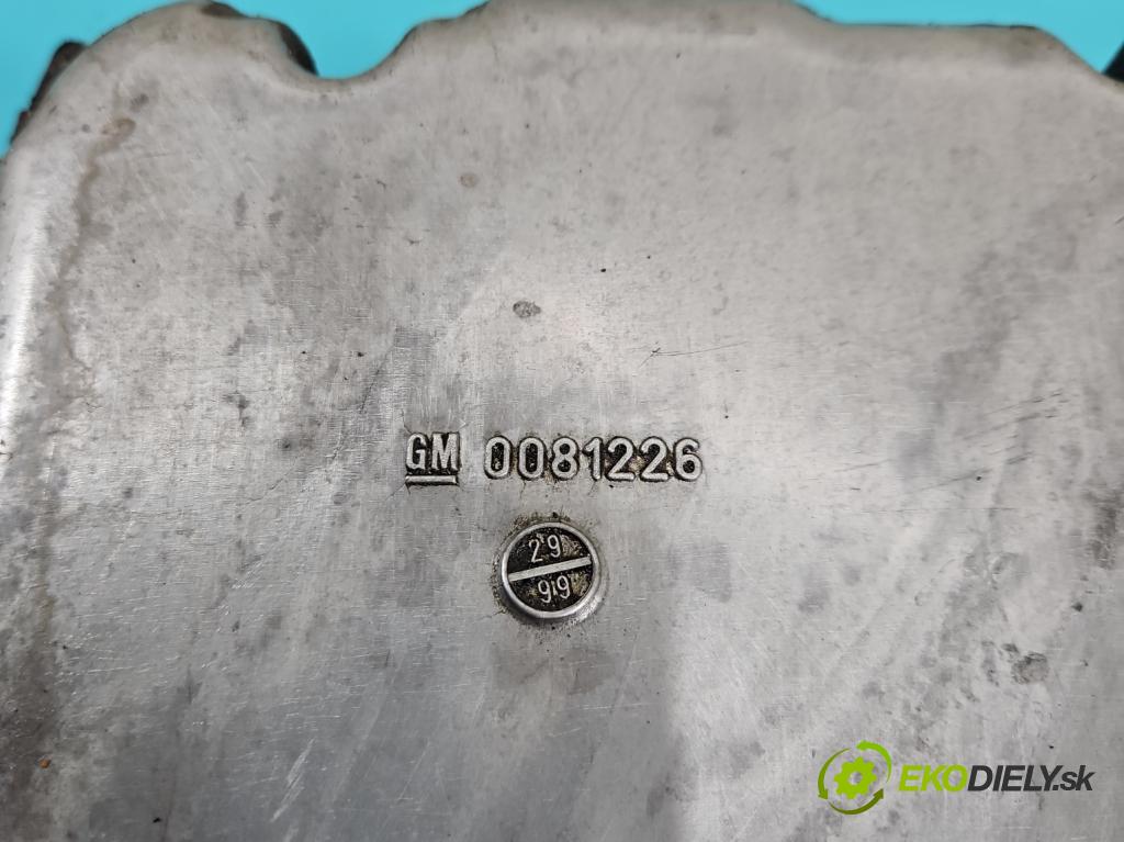 Opel Zafira A 1999-2005 1.8b 116 HP manual 85 kW 1796 cm3 5- vaňa olejová 0081226 (Olejová vaňa)