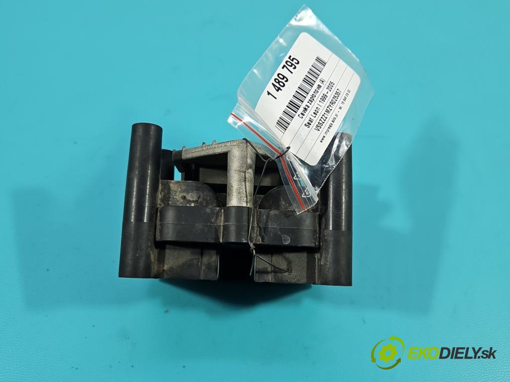 Seat Leon I 1999-2005 1.6 SR 101 HP manual 74 kW 1595 cm3 5- cievka zapaľovacia  (Zapaľovacia cievka)