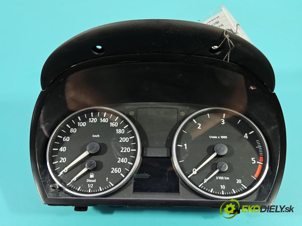 Bmw 3 E90 2005-2013 2.0d 163 HP automatic 120 kW 1995 cm3 4- prístrojovka/ budíky 641054525 (Prístrojová doska)