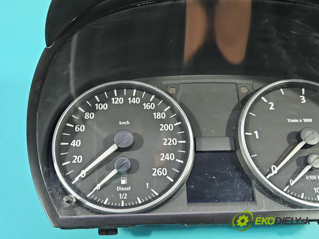 Bmw 3 E90 2005-2013 2.0d 163 HP automatic 120 kW 1995 cm3 4- prístrojovka/ budíky 641054525 (Prístrojová doska)