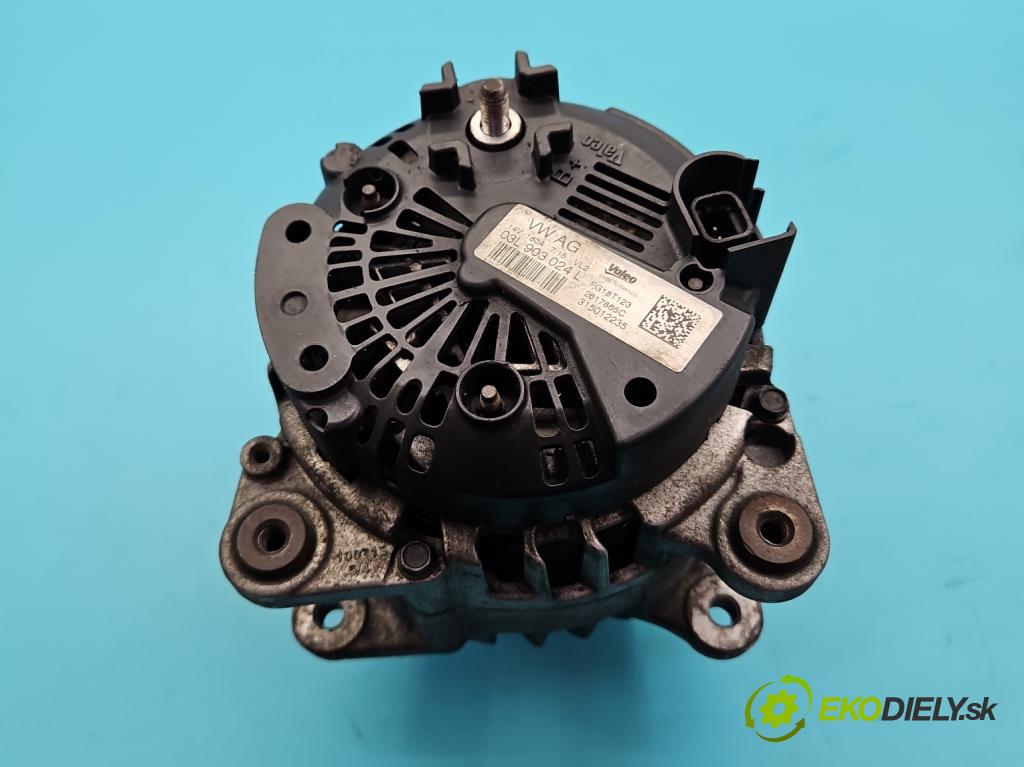 Renault Espace IV 2003-2014 2.0 T 163 HP manual 120 kW 1998 cm3 5- Alternator 03L903024L (Alternátor)