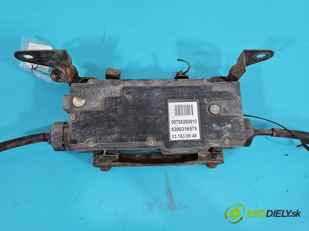 Renault Espace IV 2003-2014 2.0 T 163 HP manual 120 kW 1998 cm3 5- Brzda manuál: elektrický: 8200316575 (Ručná brzda)