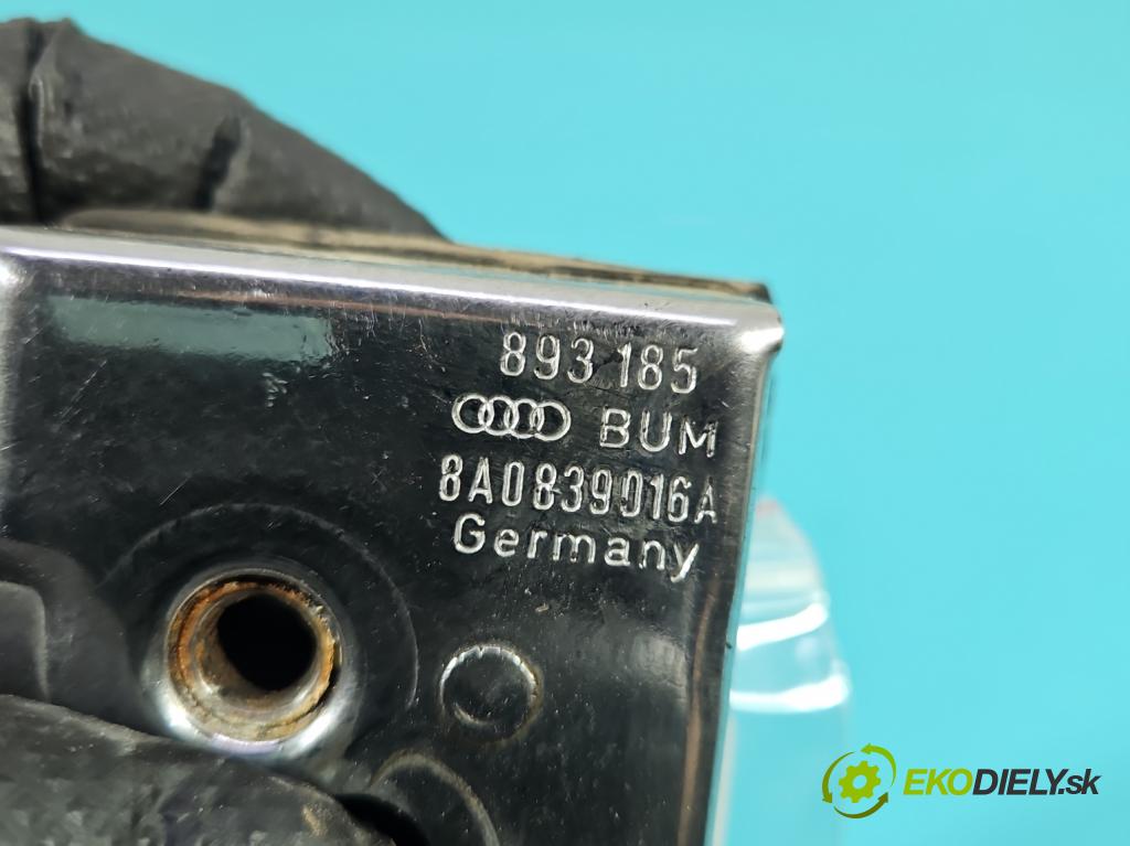 Audi 80 B4 1991-1994 2.0 JEDEN: 90 hp manual 66 kW 1984 cm3 4- zámek zadní pravý 8A0839016A