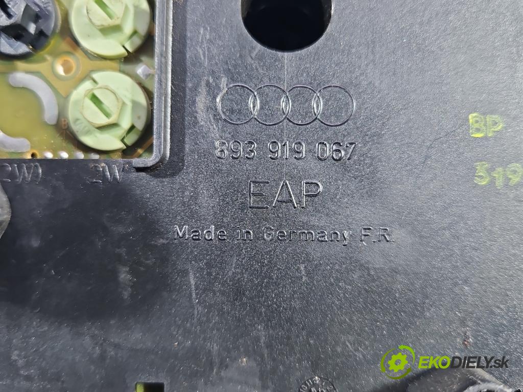 Audi 80 B4 1991-1994 2.0 JEDEN: 90 HP manual 66 kW 1984 cm3 4- prístrojovka/ budíky 893919067 (Prístrojová doska)