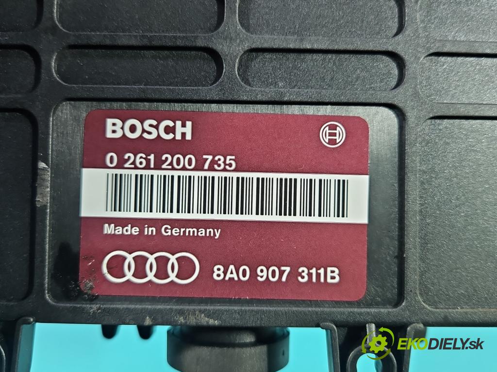 Audi 80 B4 1991-1994 2.0 JEDEN: 90 HP manual 66 kW 1984 cm3 4- riadiaca jednotka motora 0261200735