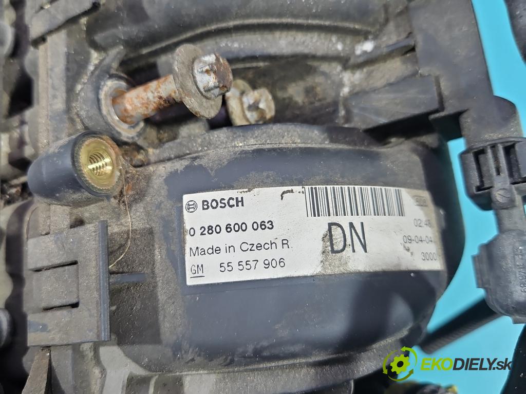 Opel Corsa D 2006-2014 1.2 16v 80 hp manual 59 kW 1229 cm3 5- potrubí sací 0260600063 (Sací potrubí)