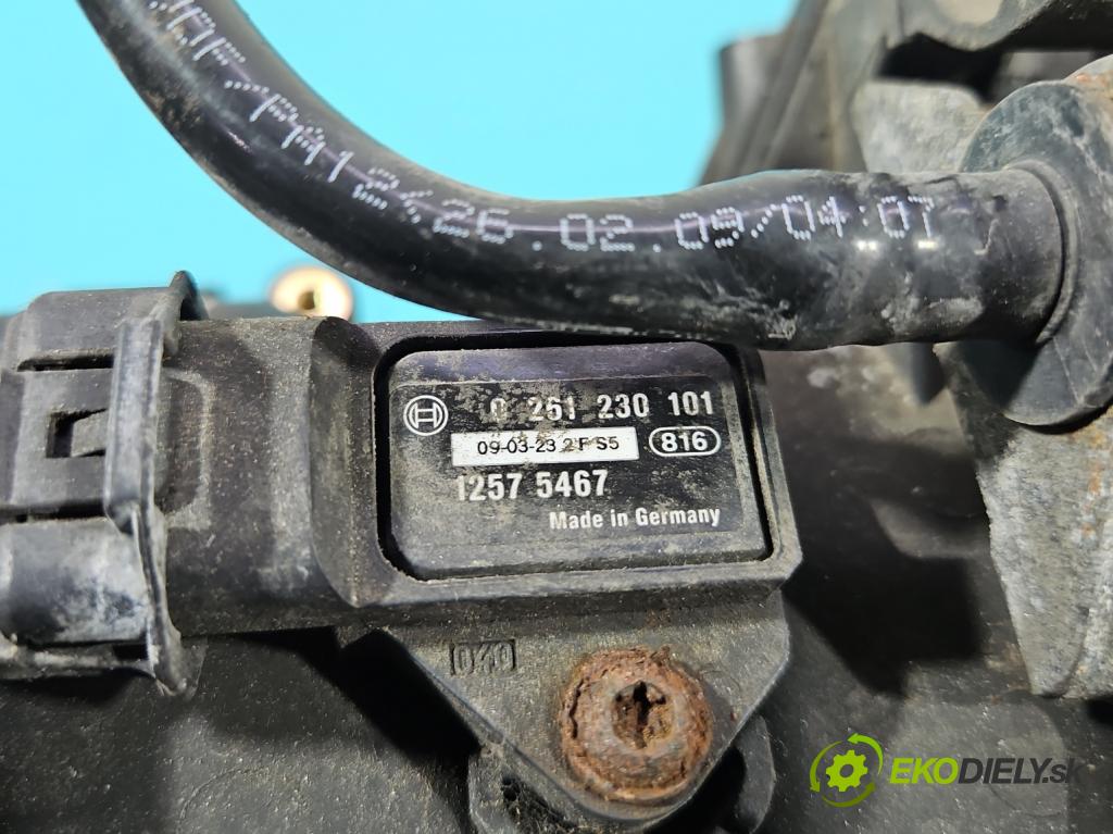 Opel Corsa D 2006-2014 1.2 16v 80 hp manual 59 kW 1229 cm3 5- potrubí sací 0260600063 (Sací potrubí)