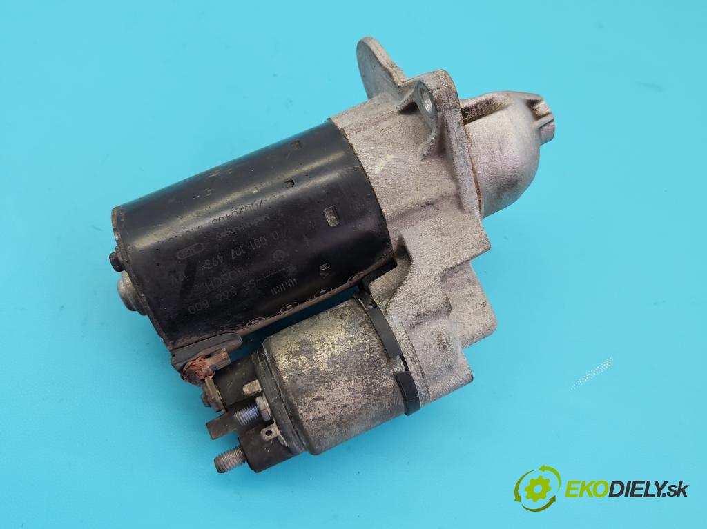 Opel Corsa D 2006-2014 1.2 16v 80 HP manual 59 kW 1229 cm3 5- štartér 0001107493 (Štartér)