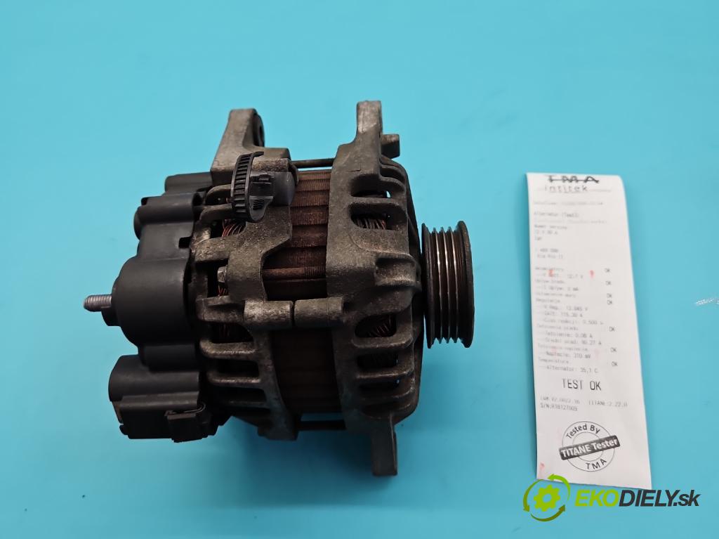 Kia Rio II 2005-2011 1.4 16V 97KM manual 71,3 kW 1399 cm3 4- Alternator 37300-22650 (Alternátor)
