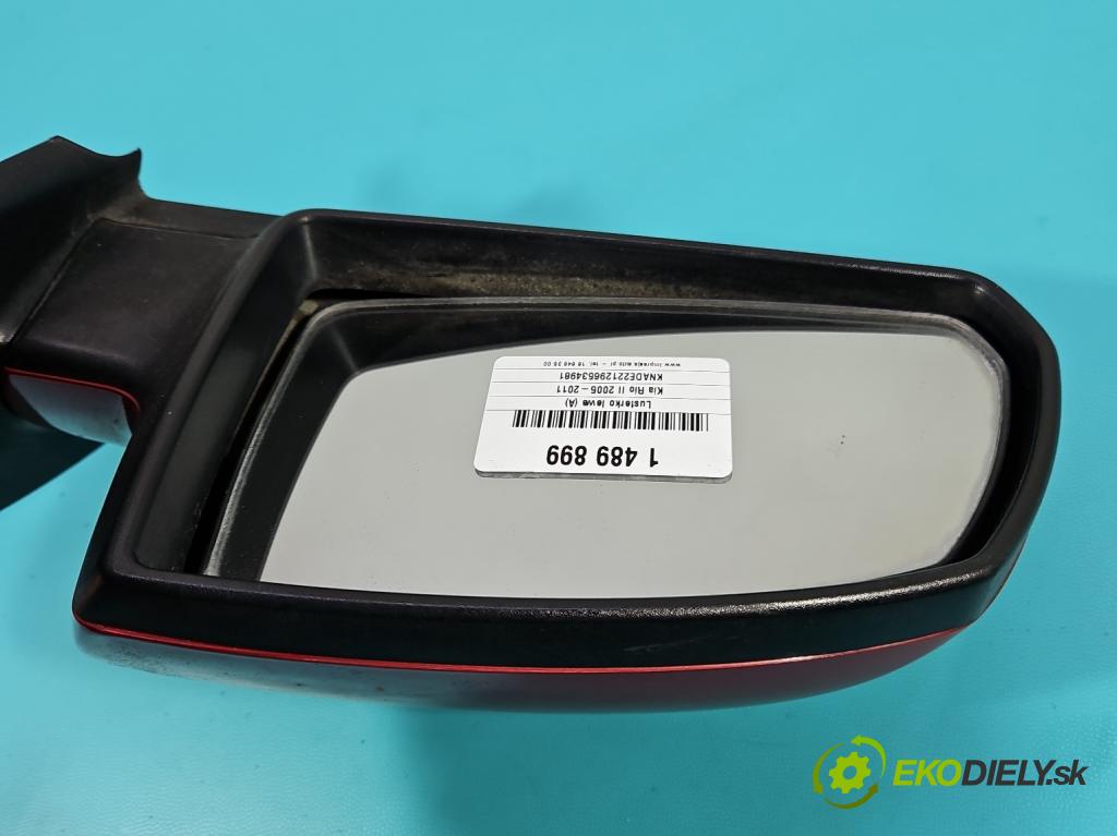 Kia Rio II 2005-2011 1.4 16V 97KM manual 71,3 kW 1399 cm3 4- zpětné zrcátko levé  (Klika dveří ostatní)