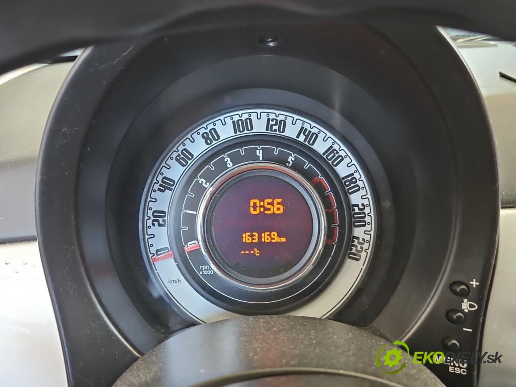 Fiat 500 2007-2020 1.2 8V 69KM manual 51 kW 1242 cm3 3- prístrojovka/ budíky 735471901 (Prístrojová doska)