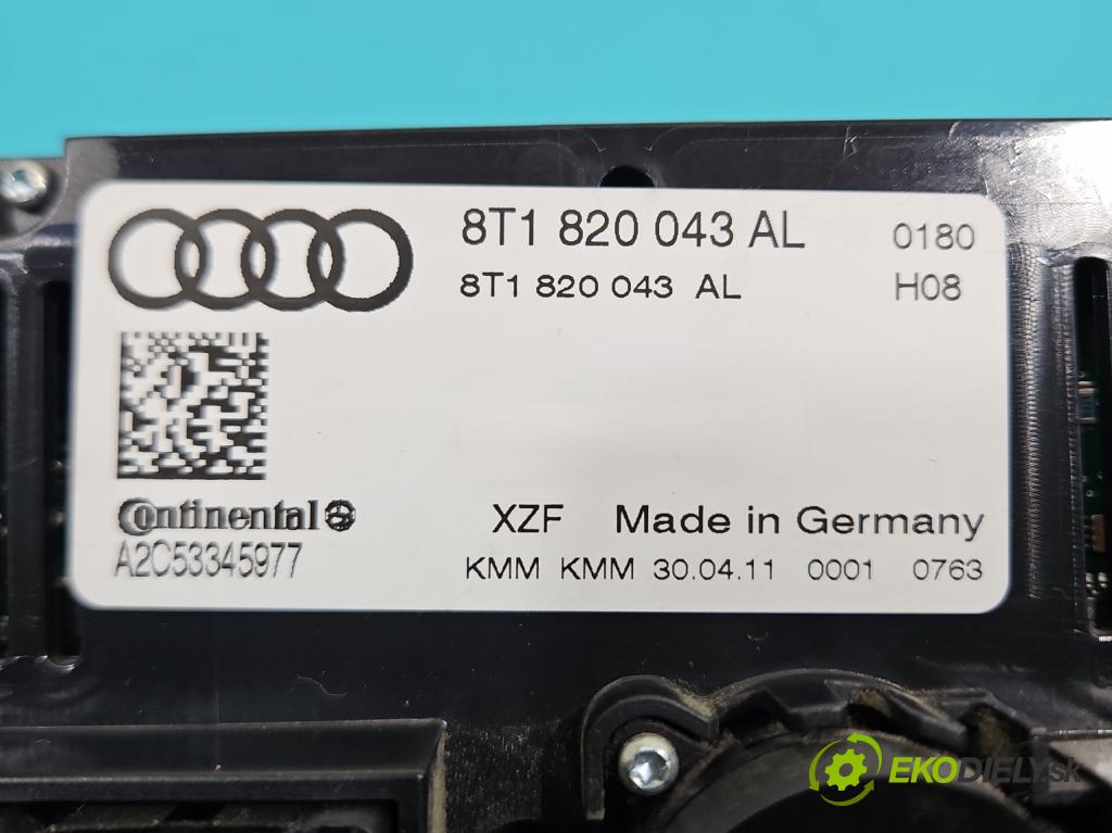 Audi Q5 2008-2016 2.0 tdi 170 HP manual 125 kW 1968 cm3 5- panel kúrenia 8T1820043AL