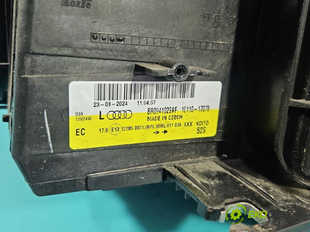 Audi Q5 2008-2016 2.0 tdi 170 HP manual 125 kW 1968 cm3 5- Reflektor: ľavý 8R0941029AF (Kľučka dverí ostatné)