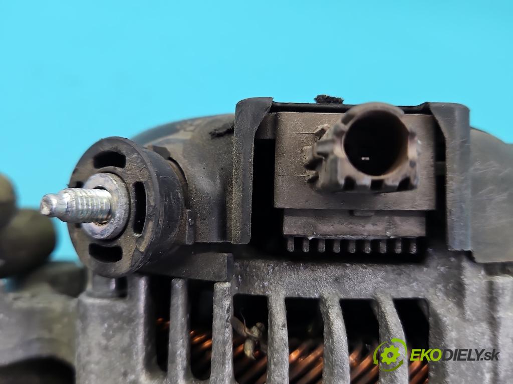 Toyota Yaris III 2011-2020 1.3 vvt-i 99 HP manual 73 kW 1329 cm3 5- Alternator 27060-0Y160 (Alternátor)