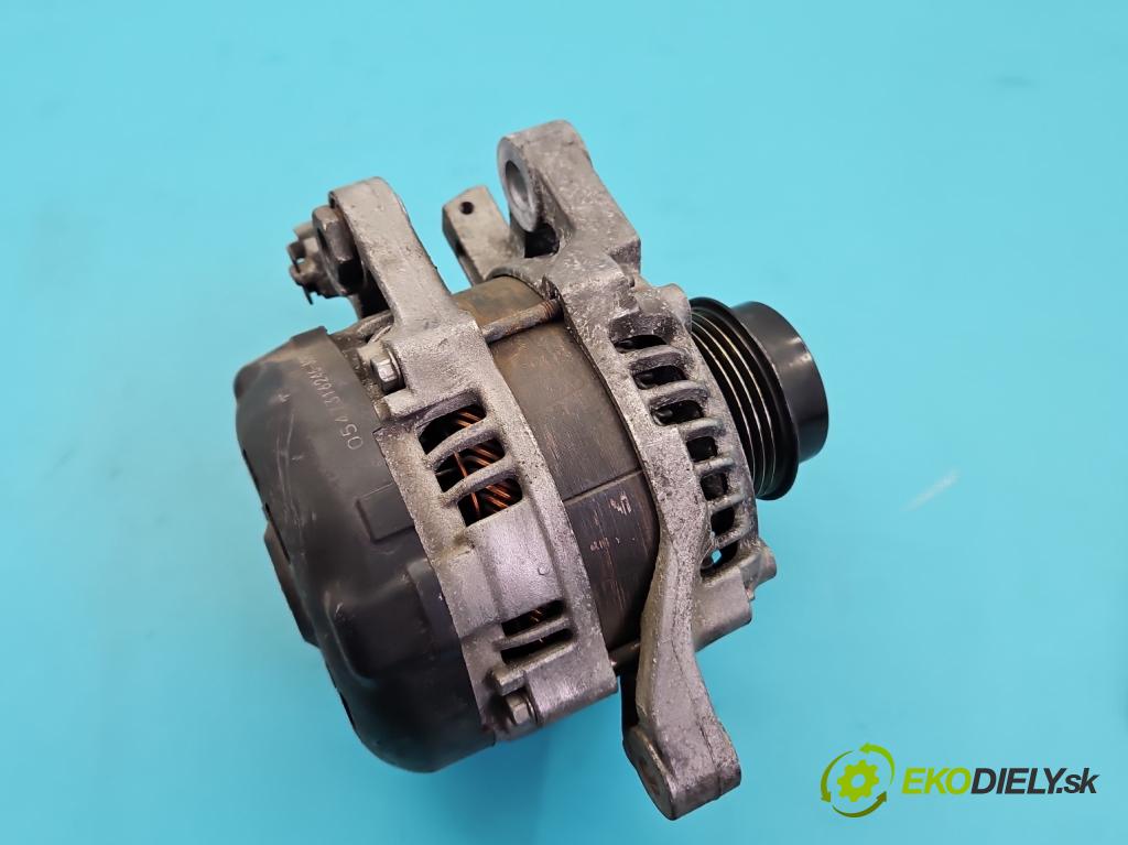 Toyota Yaris III 2011-2020 1.3 vvt-i 99 HP manual 73 kW 1329 cm3 5- Alternator 27060-0Y160 (Alternátor)