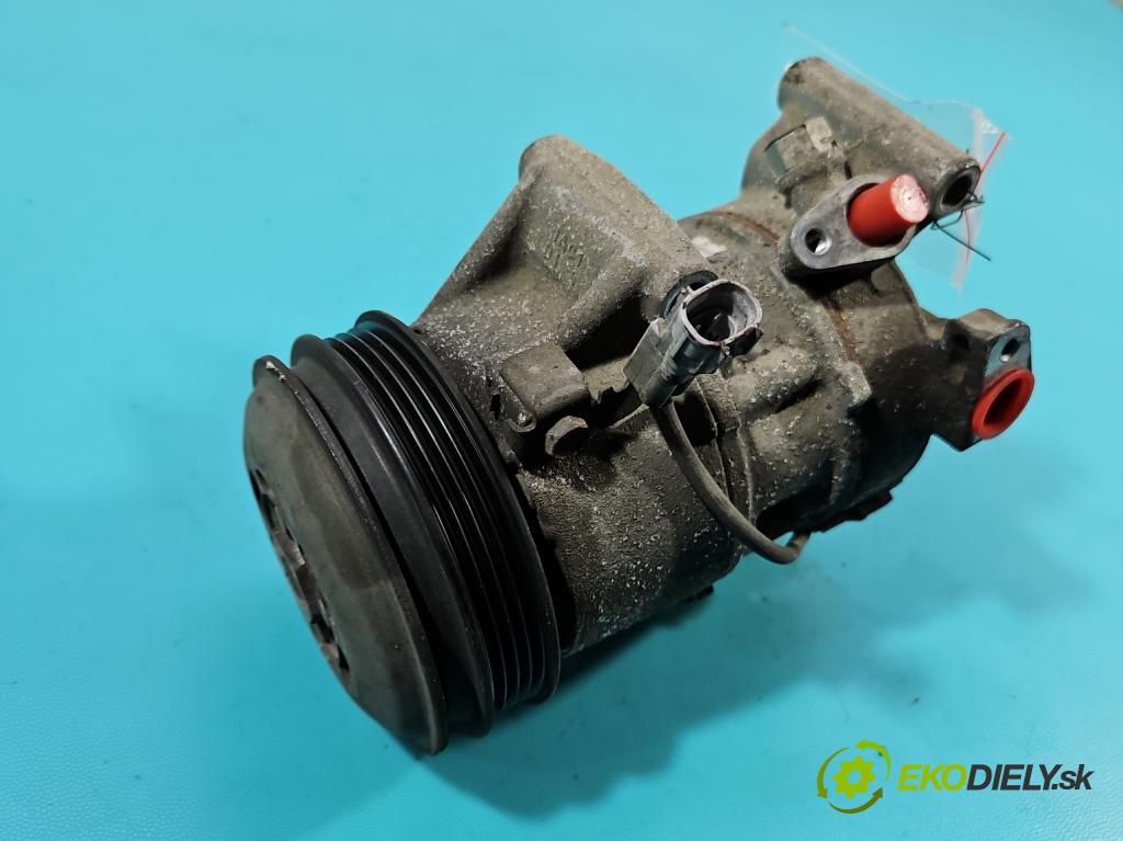 Toyota Yaris III 2011-2020 1.3 vvt-i 99 HP manual 73 kW 1329 cm3 5- Kompresor: klimatizácie 447250-2500 (Kompresor klimatizácie)