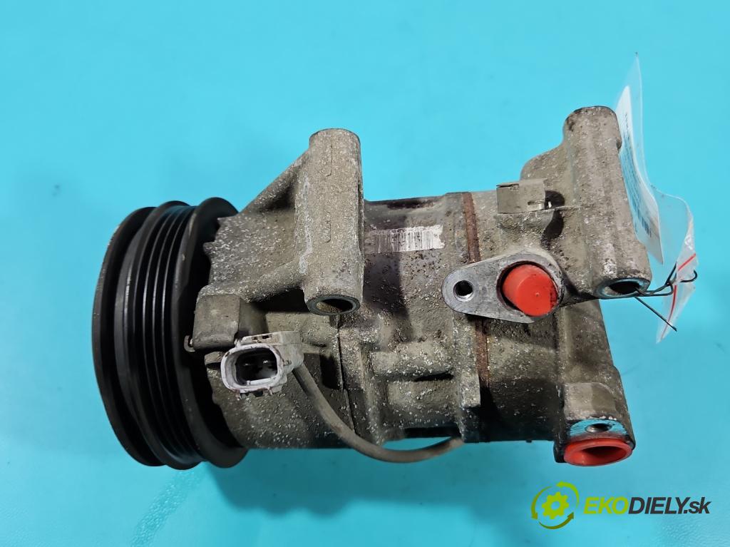 Toyota Yaris III 2011-2020 1.3 vvt-i 99 HP manual 73 kW 1329 cm3 5- Kompresor: klimatizácie 447250-2500 (Kompresor klimatizácie)