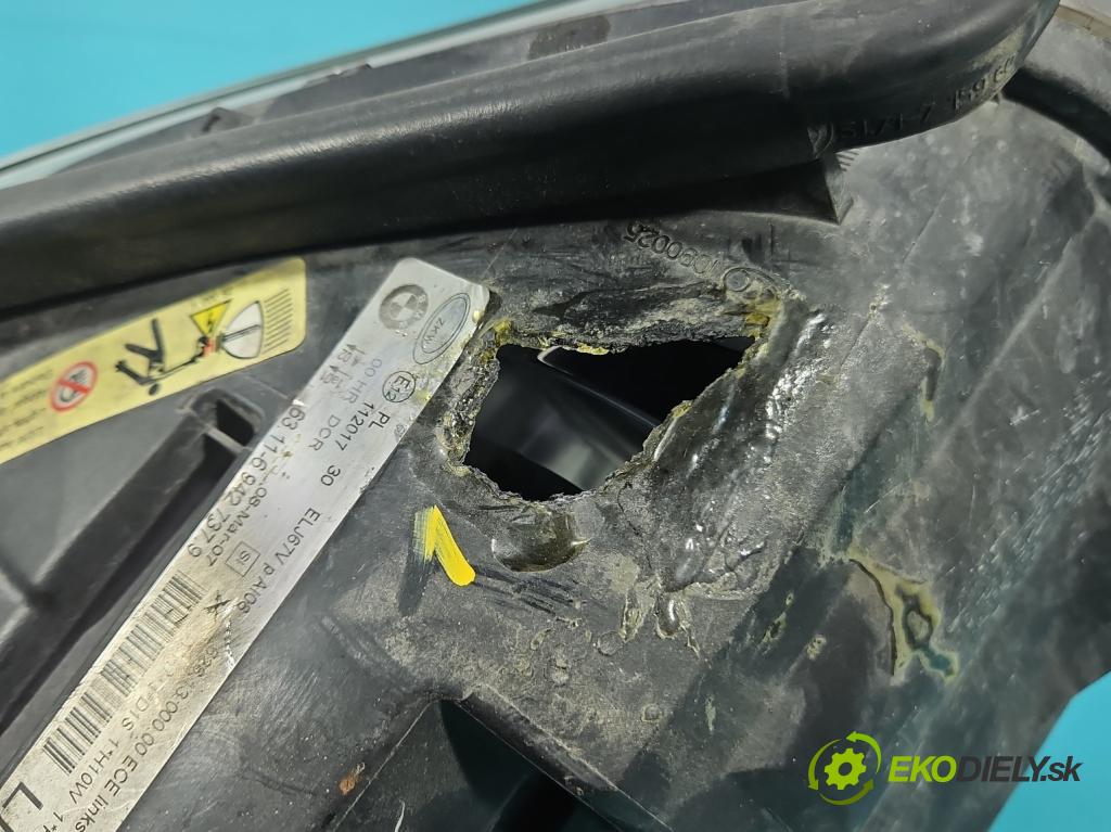 Bmw 3 E90 2005-2013 2.0d 163 HP automatic 120 kW 1995 cm3 4- Reflektor: ľavý 6942737 (Kľučka dverí ostatné)