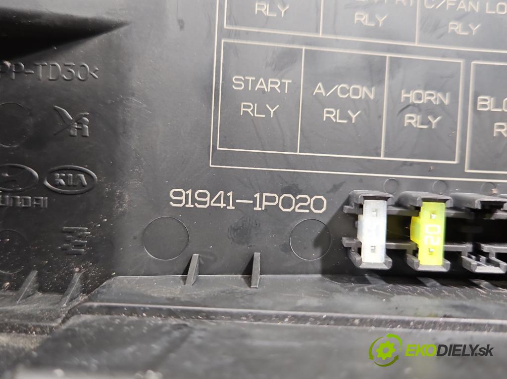 Kia Venga 1.4 crdi 75 hp manual 55 kW 1396 cm3 5- skříňka pojistková 91240-1P030 (Pojistková skříňka)