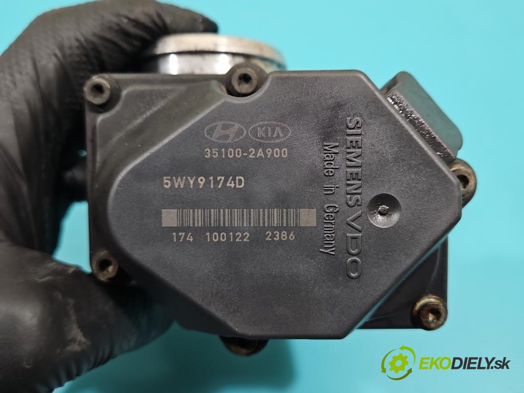 Kia Venga 1.4 crdi 75 HP manual 55 kW 1396 cm3 5- klapka 35100-2A900 (Škrtiaca klapka)