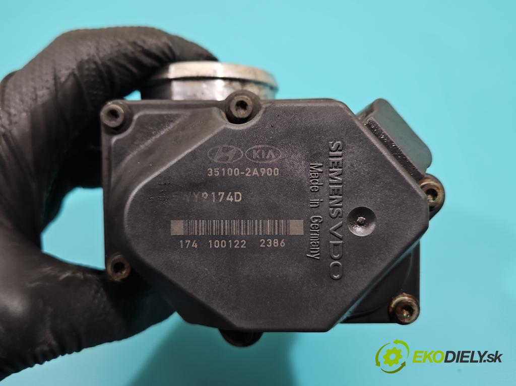 Kia Venga 1.4 crdi 75 HP manual 55 kW 1396 cm3 5- klapka 35100-2A900 (Škrtiaca klapka)