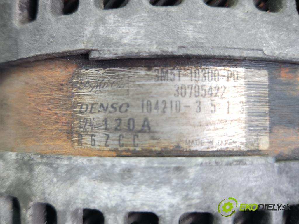 Volvo V50 2.0d 136 HP manual 100 kW 1997 cm3 5- Alternator 3M5T-10300-PD (Alternátor)