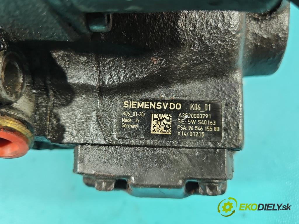 Volvo V50 2.0d 136 HP manual 100 kW 1997 cm3 5- čerpadlo vstrekovacia 9654615580 (Vstrekovacie čerpadlo)