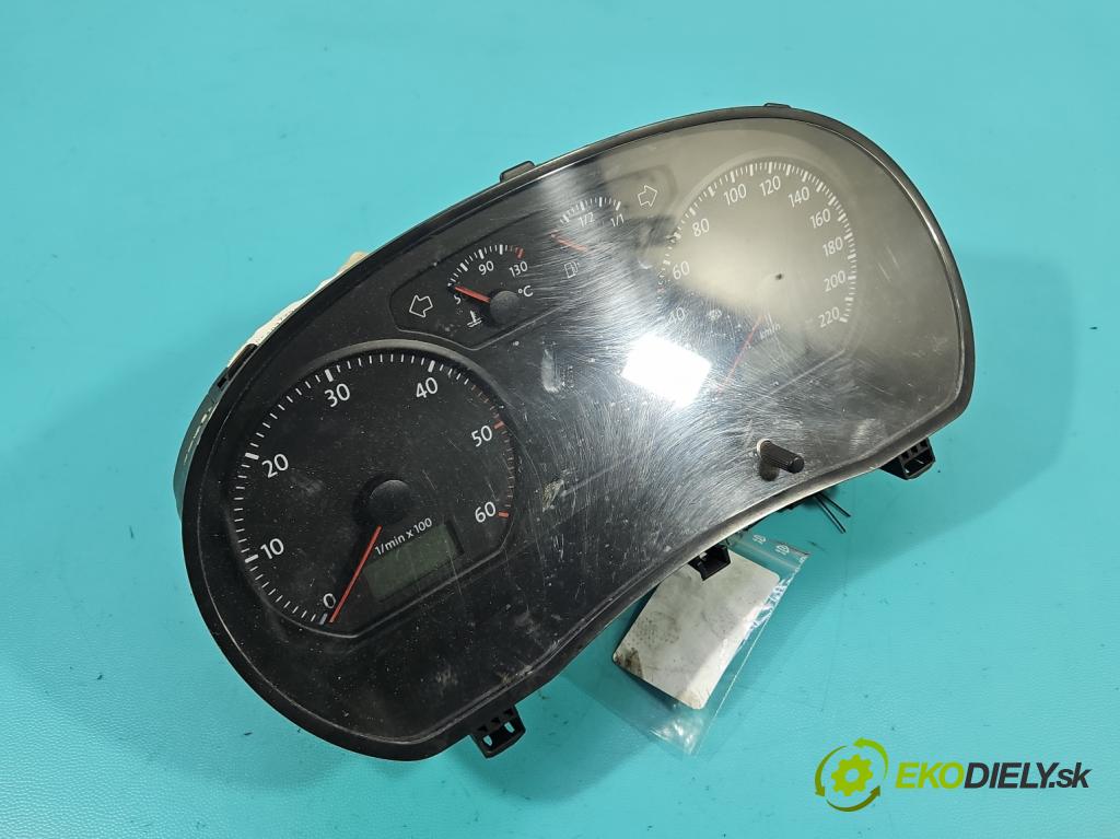 Vw Polo IV 9N 2001-2009 1.4 tdi 69KM manual 51 kW 1422 cm3 5- prístrojovka/ budíky 6Q0920804J (Prístrojová doska)