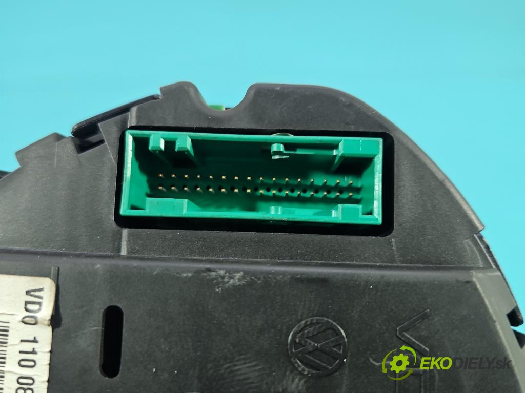 Vw Polo IV 9N 2001-2009 1.4 tdi 69KM manual 51 kW 1422 cm3 5- prístrojovka/ budíky 6Q0920804J (Prístrojová doska)