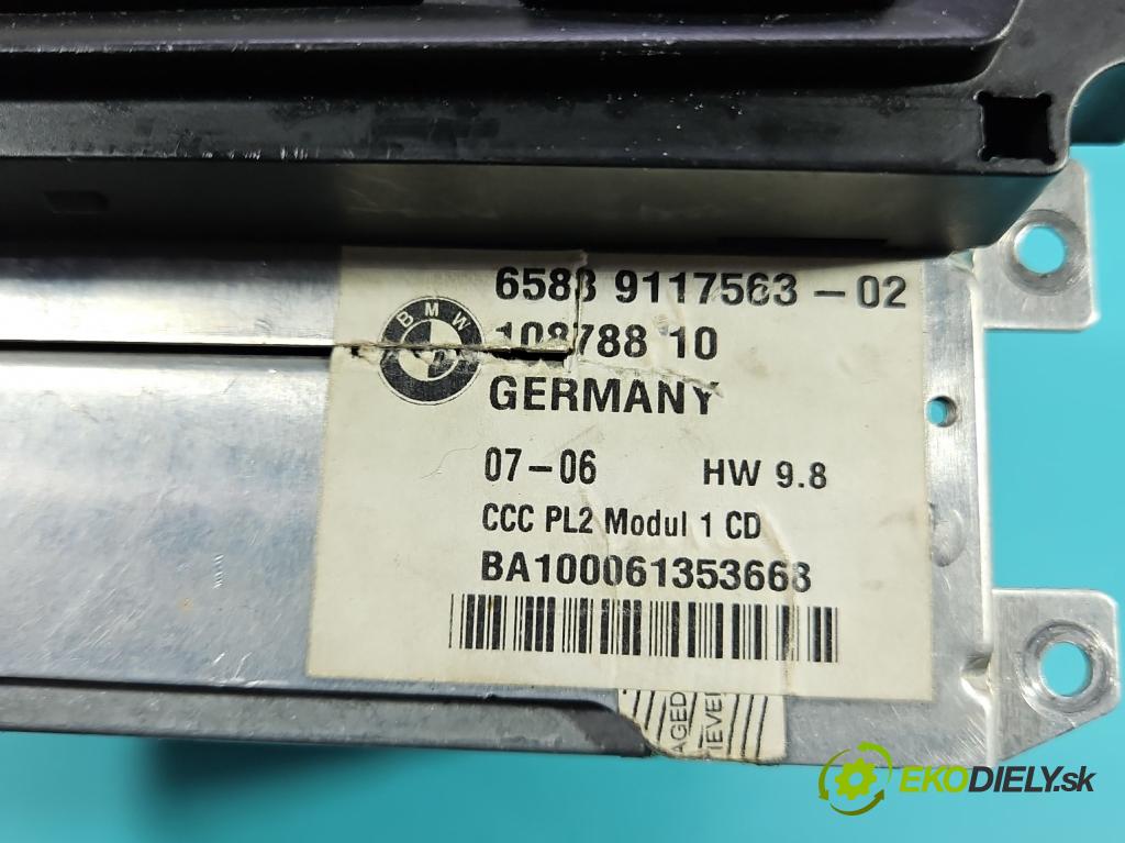 Bmw 3 E90 2005-2013 2.0d 163 HP automatic 120 kW 1995 cm3 4- Radio originál 9117563