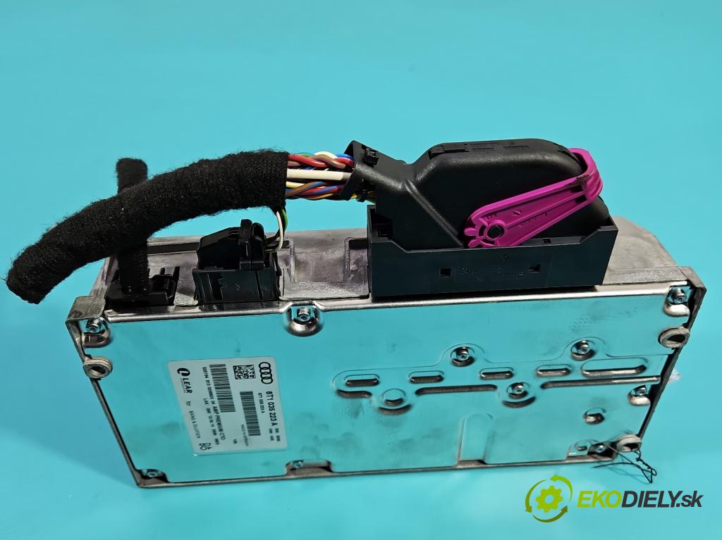 Audi A5 8T 2007-2016 2.0 TFSI 224 hp automatic 165 kW 1984 cm3 5- Zesilovač: 8T1035223A (Zesilovač)