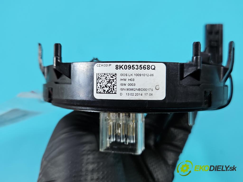 Audi A5 8T 2007-2016 2.0 TFSI 224hp automatic 165 kW 1984 cm3 5- Páska: airbag 8K0953568Q (Airbag)