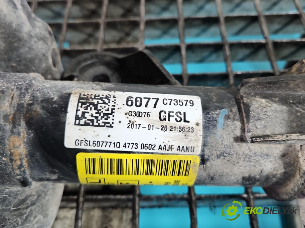Opel Mokka A 2012-2019 1.6 cdti 136 HP manual 100 kW 1598 cm3 5- tlmič predné ľavý 95137357 (Kľučka dverí ostatné)