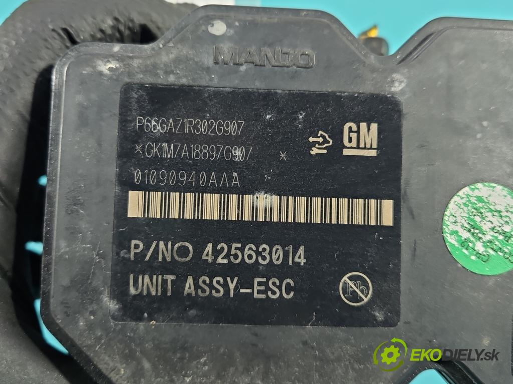 Opel Mokka A 2012-2019 1.6 cdti 136 HP manual 100 kW 1598 cm3 5- čerpadlo abs 42563014 (Pumpa ABS)