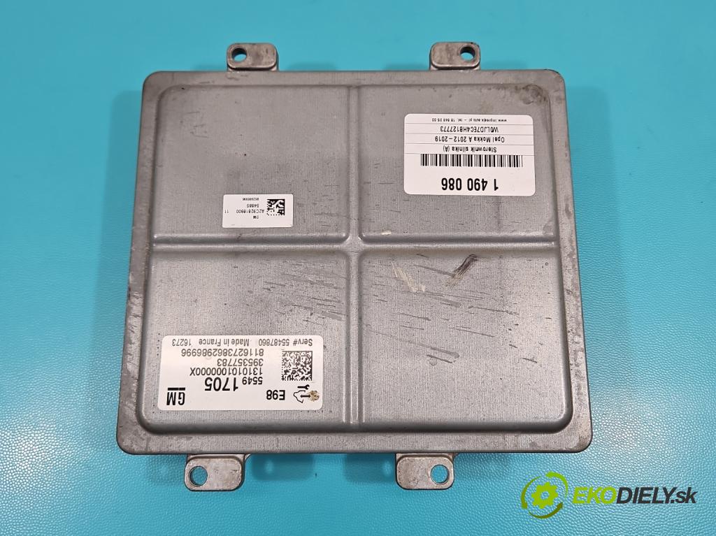 Opel Mokka A 2012-2019 1.6 cdti 136 HP manual 100 kW 1598 cm3 5- riadiaca jednotka motora 55491705