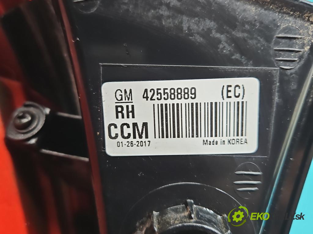 Opel Mokka A 2012-2019 1.6 cdti 136hp manual 100 kW 1598 cm3 5- světlo zadní pravé 42558889 (Klika dveří ostatní)