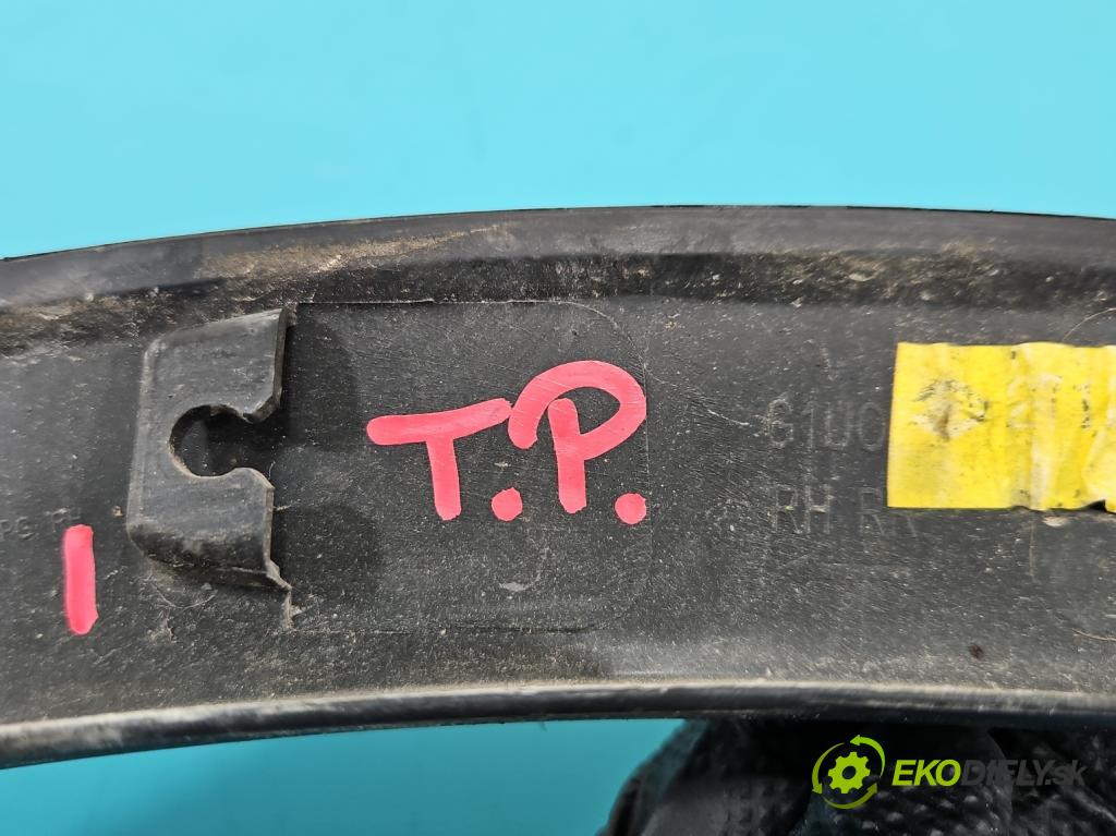 Opel Mokka A 2012-2019 1.6 cdti 136 HP manual 100 kW 1598 cm3 5- lišta blatník zadné pravé 95164507 (Lišta)