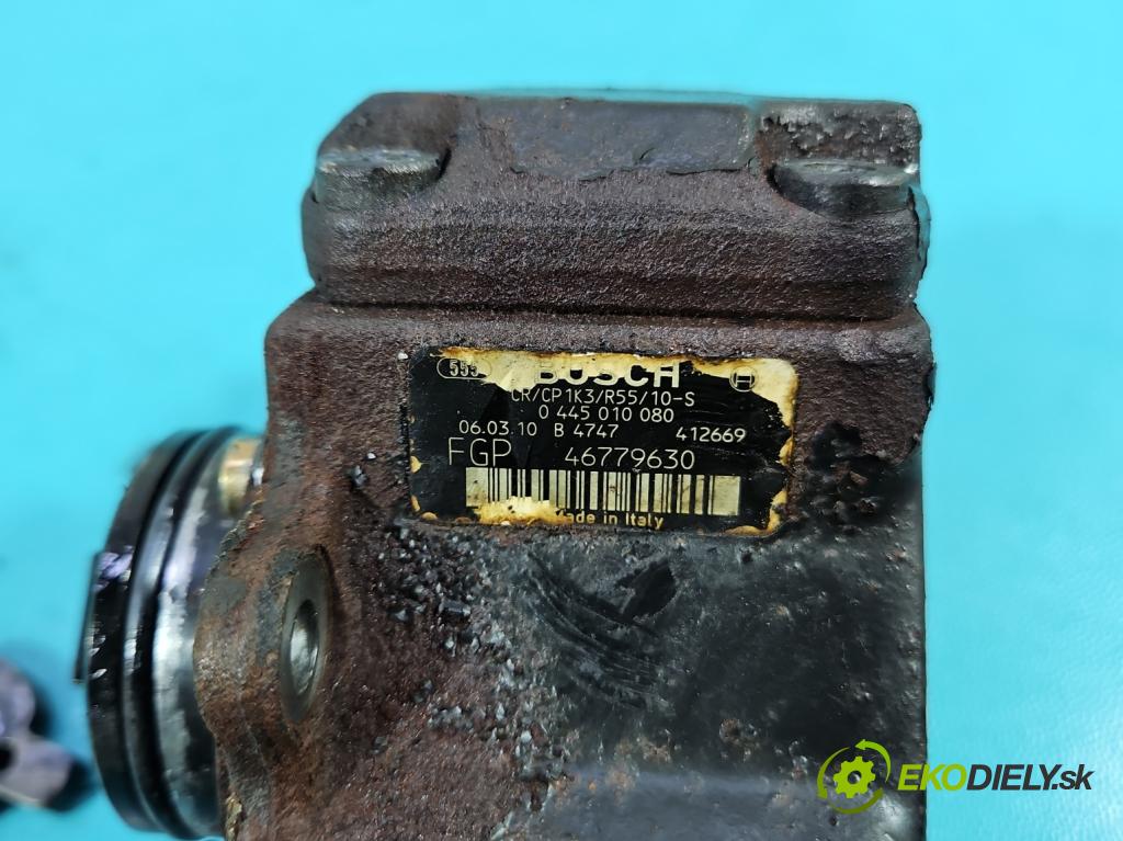 Fiat Punto Grande 1.3 JTD 69KM manual 51 kW 1300 cm3 3- čerpadlo vstrekovacia 0445010080 (Vstrekovacie čerpadlo)