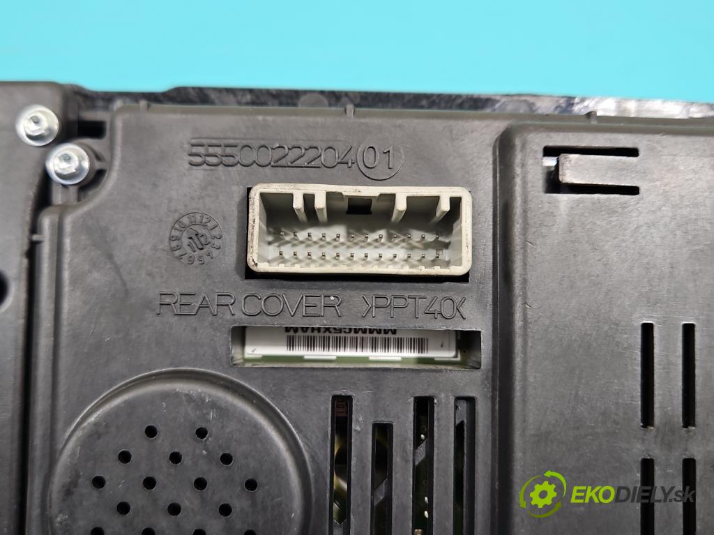 Renault Scenic III 2009-2016 1.6 dci 131 HP manual 96 kW 1598 cm3 5- prístrojovka/ budíky 248100072R (Prístrojová doska)