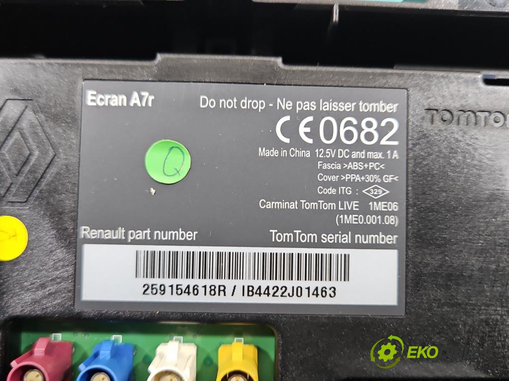 Renault Scenic III 2009-2016 1.6 dci 131 HP manual 96 kW 1598 cm3 5- prístrojovka/ budíky 248100072R (Prístrojová doska)