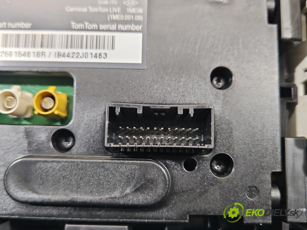 Renault Scenic III 2009-2016 1.6 dci 131 HP manual 96 kW 1598 cm3 5- prístrojovka/ budíky 248100072R (Prístrojová doska)