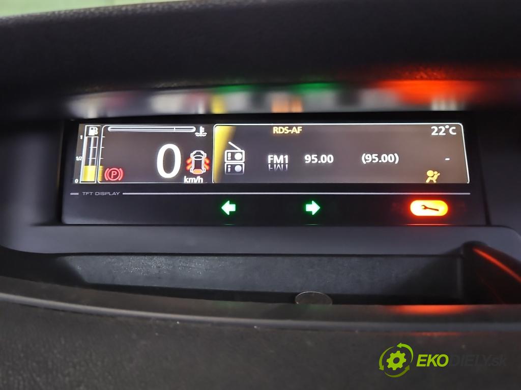 Renault Scenic III 2009-2016 1.6 dci 131 HP manual 96 kW 1598 cm3 5- prístrojovka/ budíky 248100072R (Prístrojová doska)