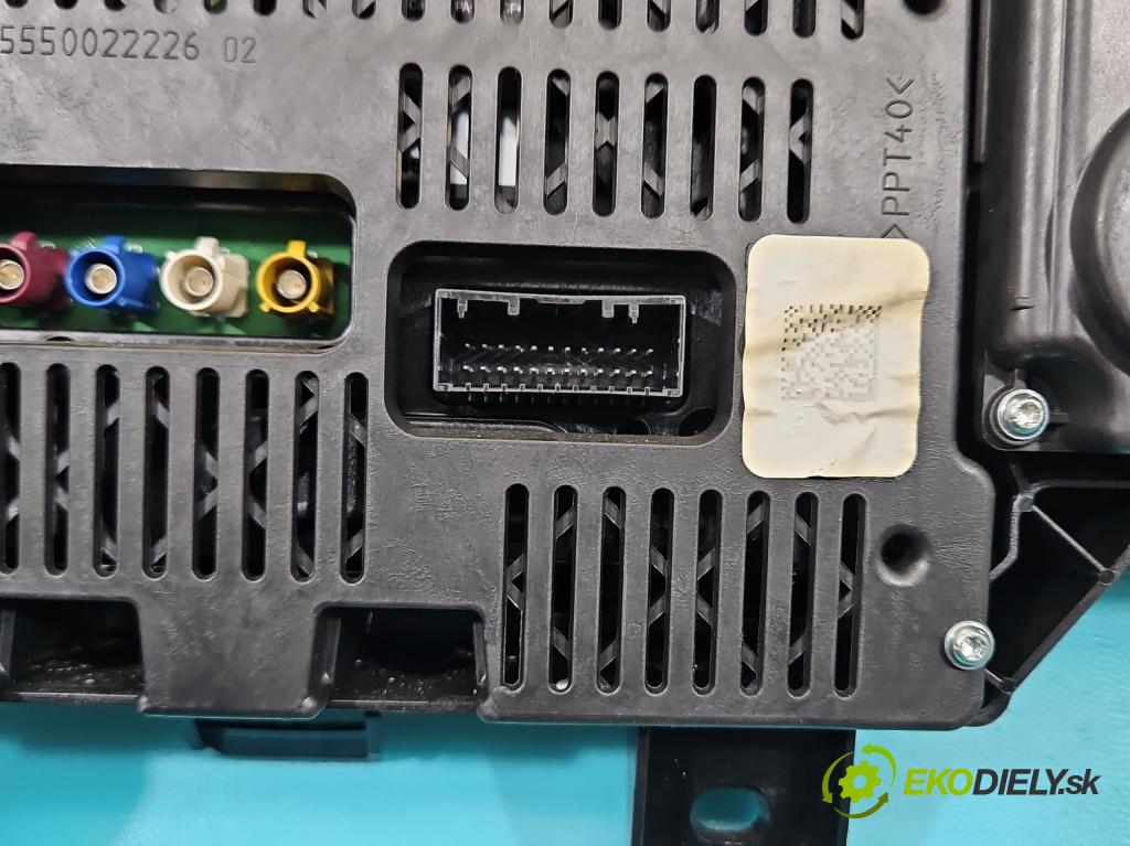 Renault Scenic III 2009-2016 1.6 dci 131 HP manual 96 kW 1598 cm3 5- prístrojovka/ budíky 248100072R (Prístrojová doska)