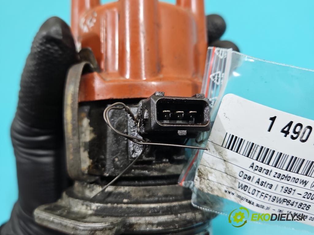 Opel Astra I 1991-2002 1.4 60 HP manual 44 kW 1389 cm3 4- rozdeľovač 0237521024 (Rozdeľovač)