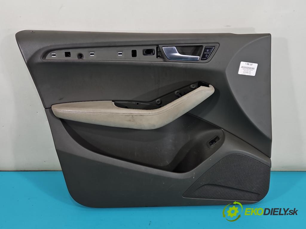 Audi Q5 2008-2016 2.0 tdi 170 HP manual 125 kW 1968 cm3 5- Čalounictví: dvere predné ľavé 8R1867105
