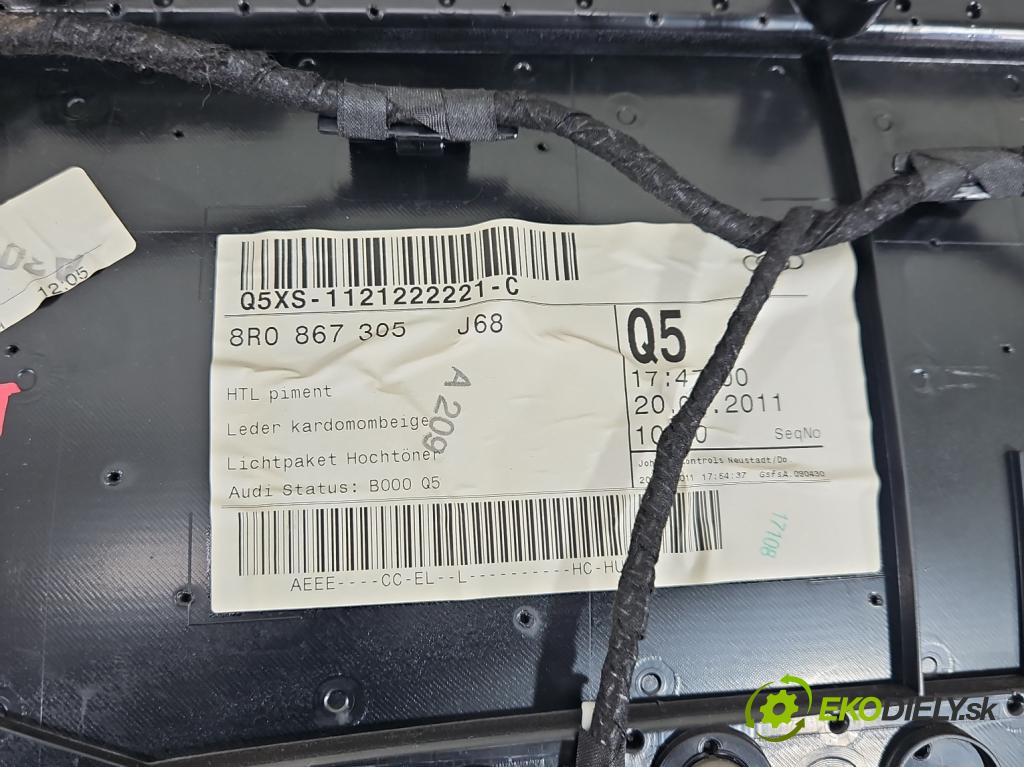 Audi Q5 2008-2016 2.0 tdi 170 hp manual 125 kW 1968 cm3 5- Tapacír: dveře zadní levé 8R0867305