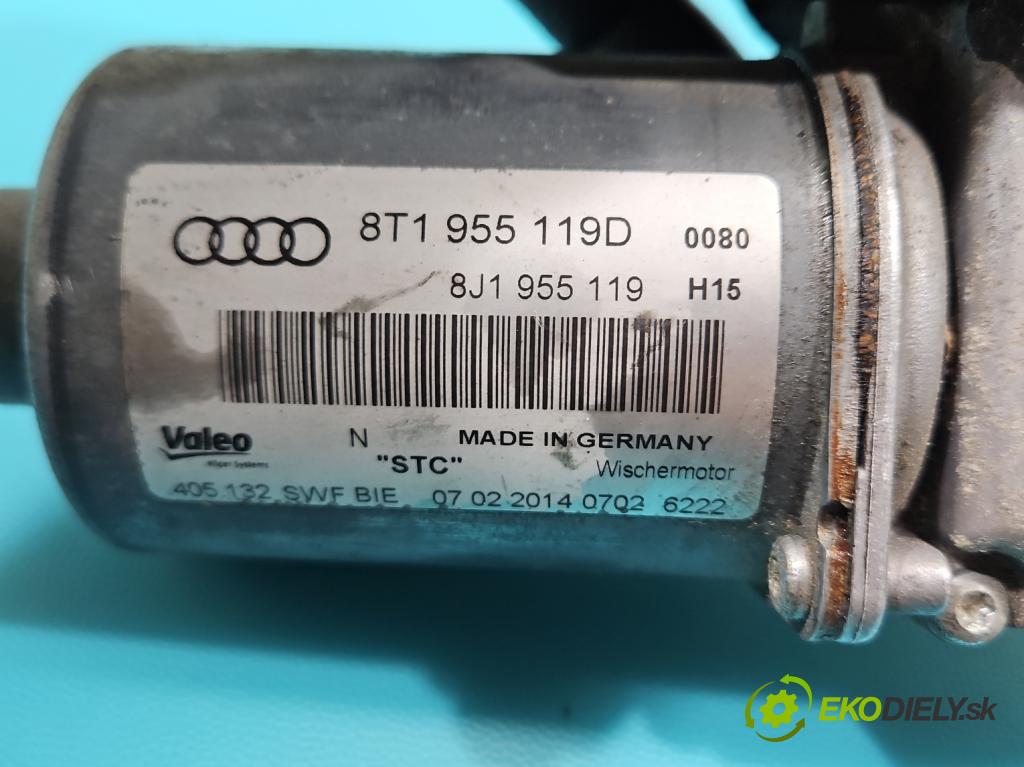 Audi A5 8T 2007-2016 2.0 TFSI 224 hp automatic 165 kW 1984 cm3 5- motor stěračů přední 8T1955119D
