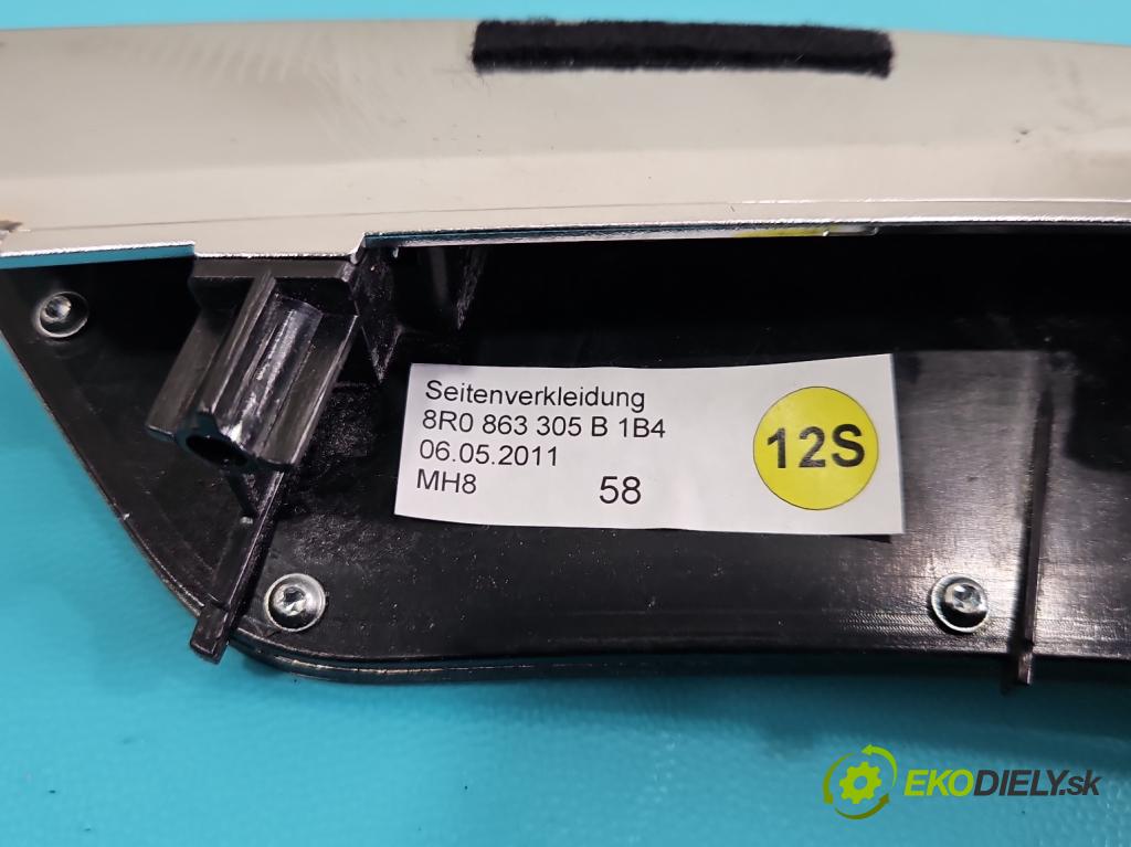 Audi Q5 2008-2016 2.0 tdi 170 hp manual 125 kW 1968 cm3 5- lišta ozdobná interiéry: 8R0863305B