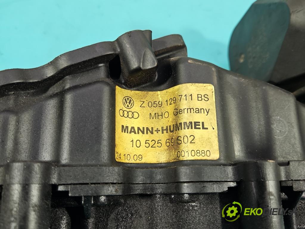 Audi A4 B8 2007-2015 2.7 tdi 190 hp automatic 140 kW 2698 cm3 4- potrubí sací 059129711BS (Sací potrubí)