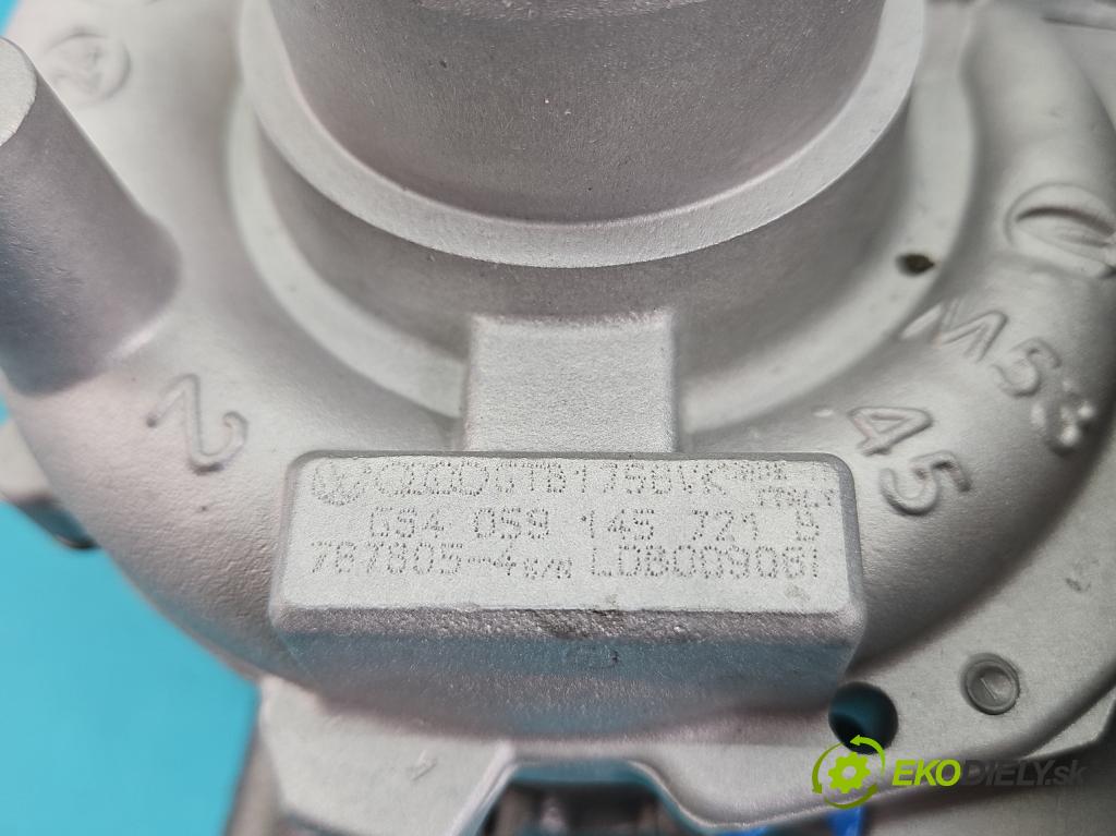 Audi A4 B8 2007-2015 2.7 tdi 190 HP automatic 140 kW 2698 cm3 4- turbodúchadlo, turbo repasovaná 767805-4